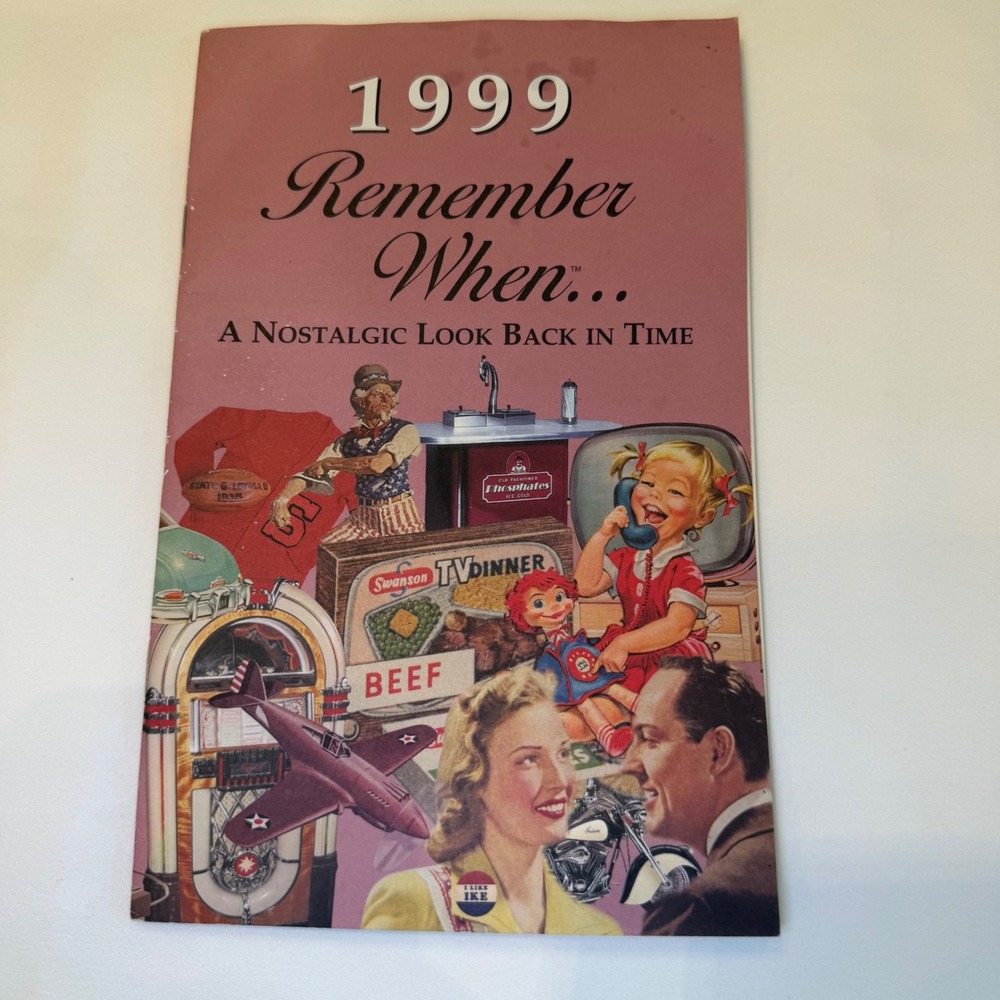 1999 Remember When KardLet Nostalgic Look Back In Time Booklet Seek Publishing